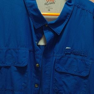 Mens short sleeve button down shirt